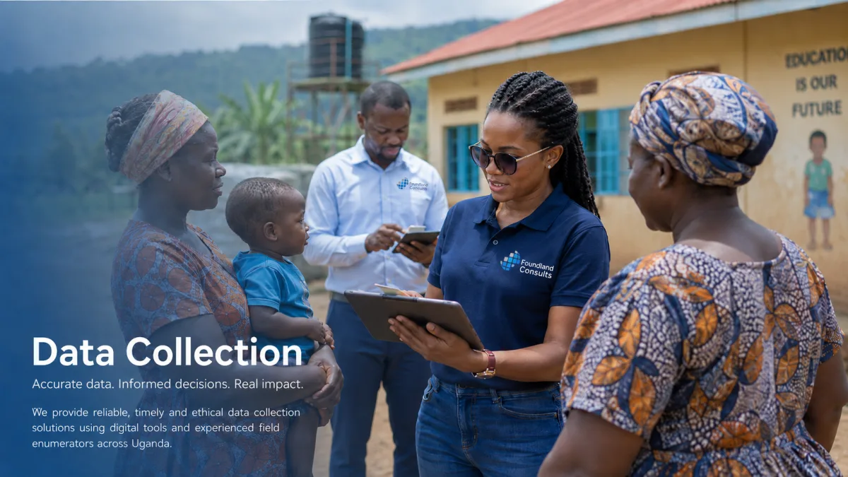Digital field data collection in a Ugandan community